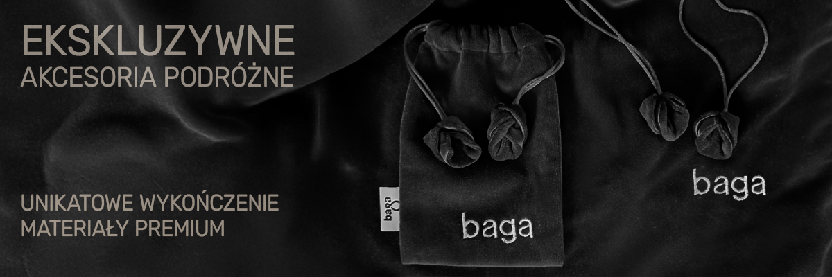 Worek z czarnego aksmaitu z haftem